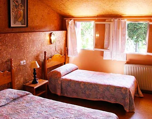 Een van de kamers Een van de kamers